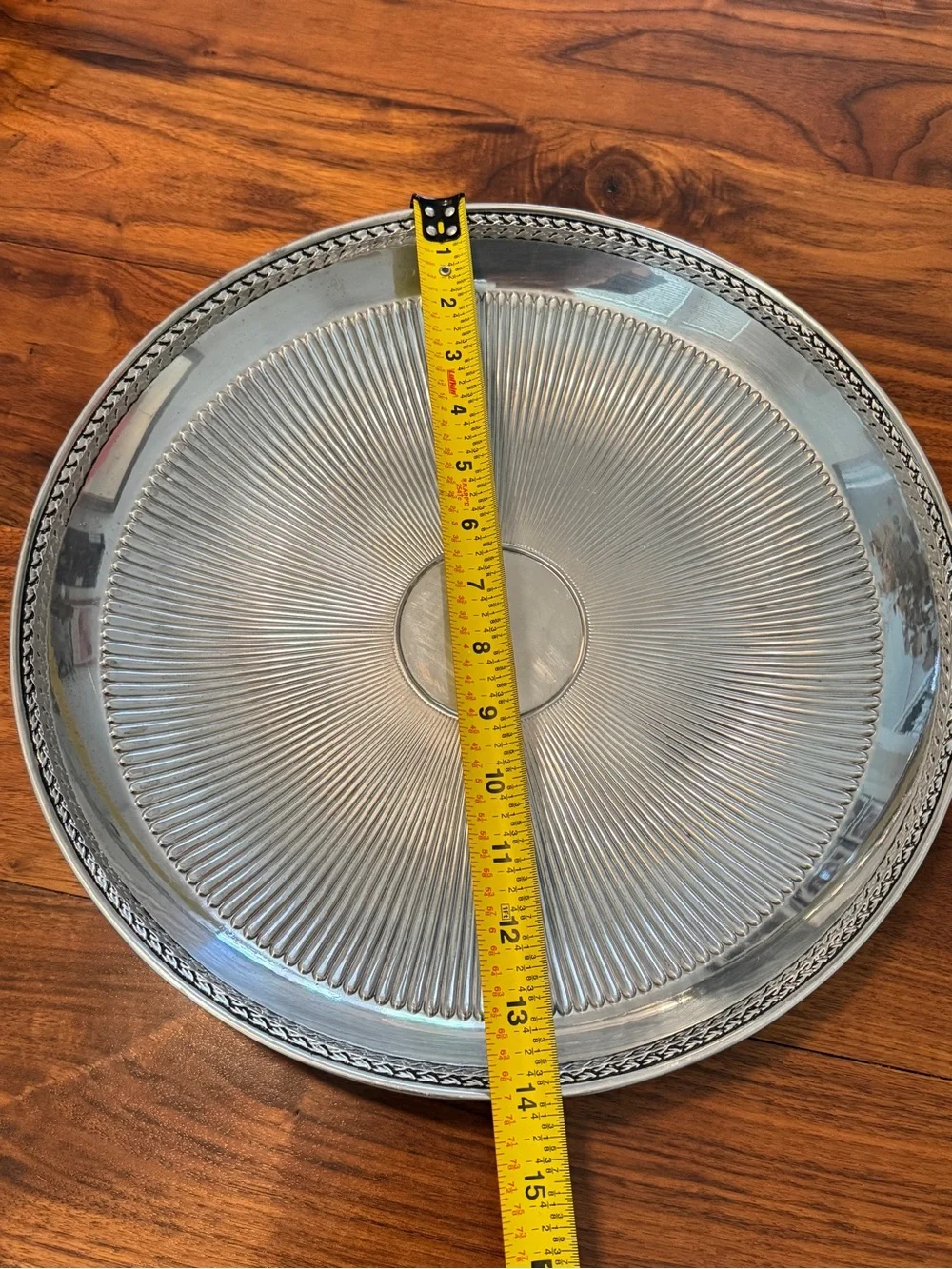 MCM Wedgwood Edme ~ Chip N' Dip - 14in Holloware Tray